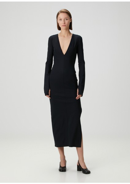 Siyah Midi Elbise fiyatları