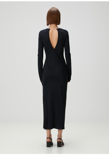 Siyah Midi Elbise fırsatları