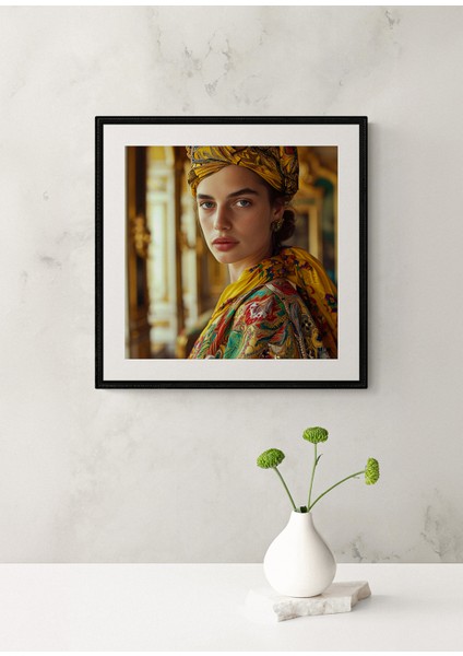 Leona By Jean S. Partre Fine Art Baskı 50X50 cm fırsatları