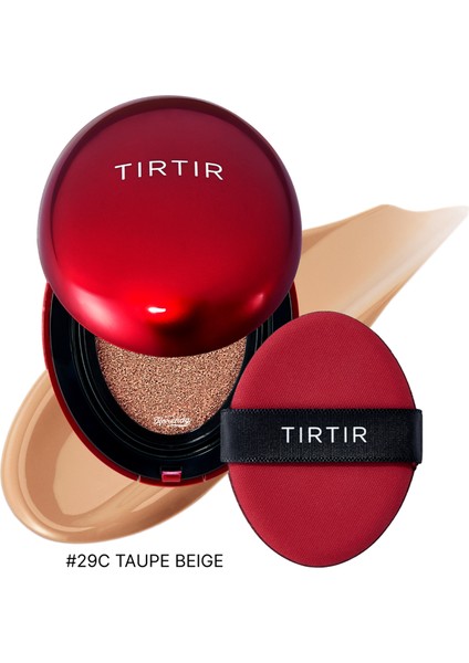 Mask Fit Red Cushion 29 C Taupe Beige 72 Saat Kalıcı Kusursuz Kapatıcı Saten Bitişli Cushion Fondöten 18 gr fiyatları