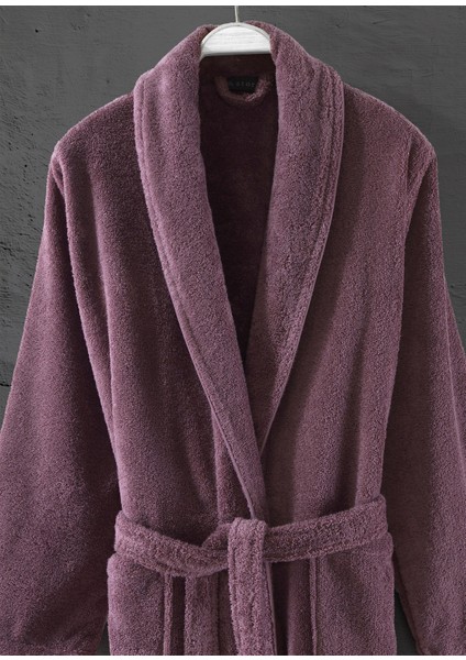 Sicilia Mürdüm Pamuklu Unisex Bornoz modelleri