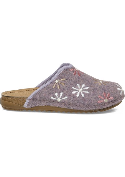 609029.Z5PR Lila Kadın Ev Terliği