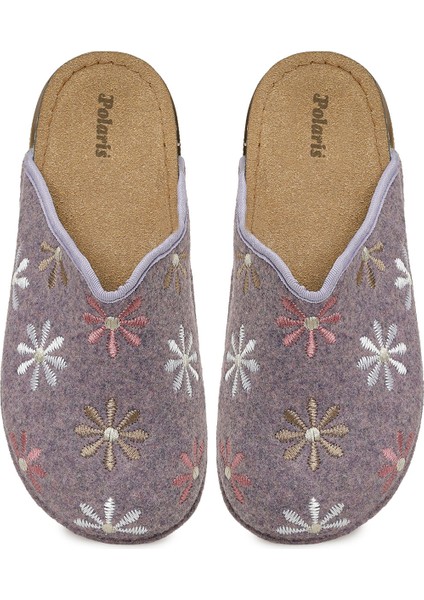 609029.Z5PR Lila Kadın Ev Terliği