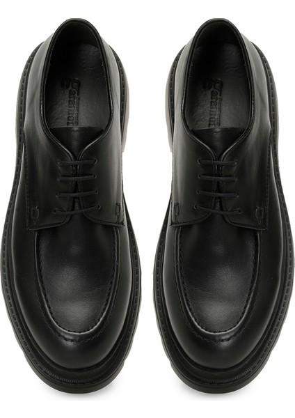 Kaman-Inf 5pr Siyah Erkek Klasik Ayakkabı