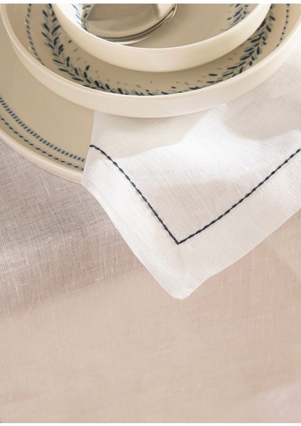 Ruban Beyaz Keten Peçete fiyatları