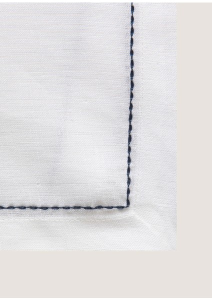 Ruban Beyaz Keten Peçete fırsatları