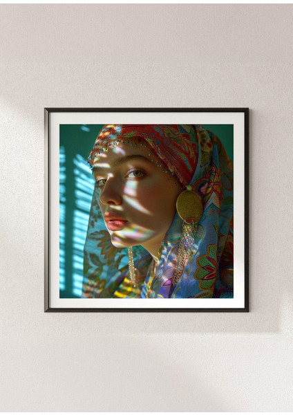 Lucia By Jean S. Partre Fine Art Baskı 70X70 cm modelleri