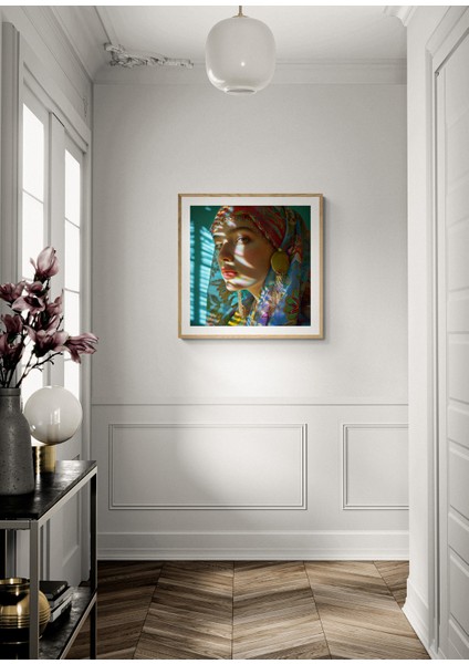 Lucia By Jean S. Partre Fine Art Baskı 70X70 cm fırsatları