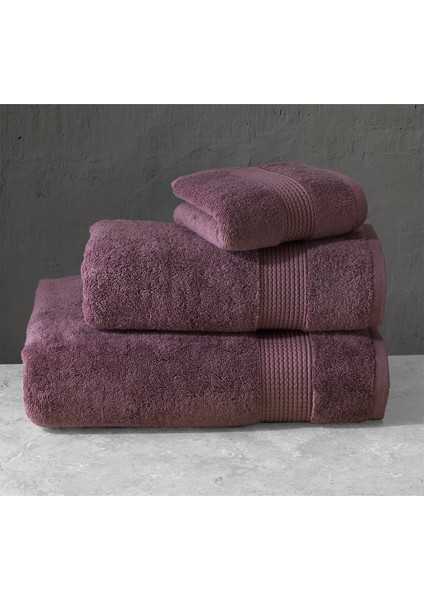 Sicilia Mürdüm Pamuklu 5'li Havlu Bornoz Seti fırsatları