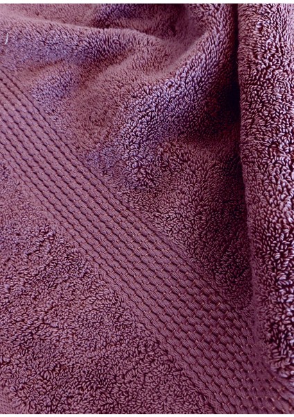 Sicilia Mürdüm Pamuklu 5'li Havlu Bornoz Seti indirimleri