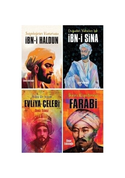 Müslüman Bilim Insanları Seti - 4 Kitap fiyatları