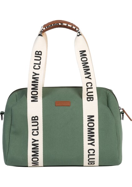 Mommy Club Bag Yeşil Kanvas Anne Bebek Bakım Çantası fiyatları