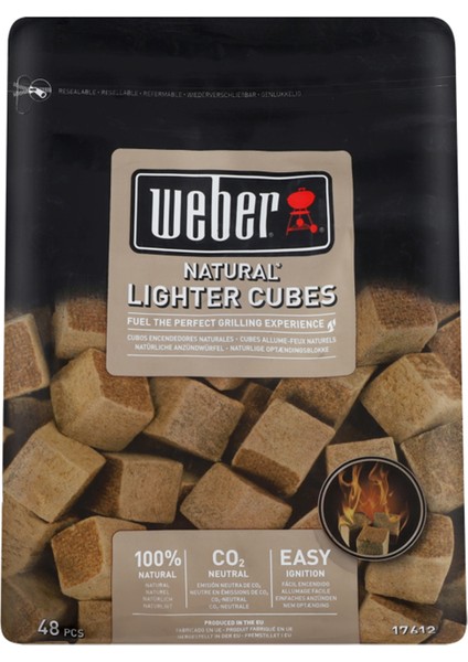 48 Adet Doğal Mangal Tutuşturma Küpleri