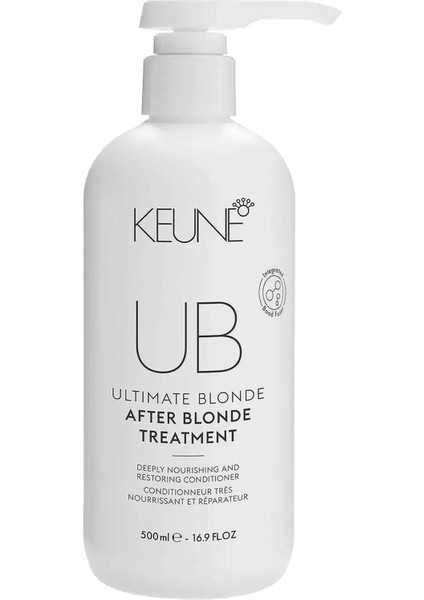 Ub After Blonde Treatment Onarıcı Saç Bakım Kremi 500 ml