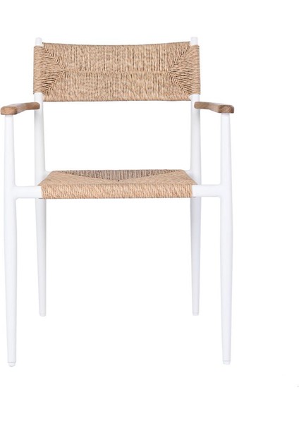 Wo Knot Beyaz Alüminyum Bahçe Sandalyesi fiyatları