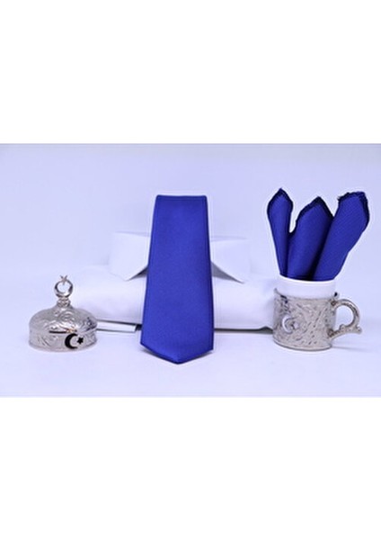 Dokuma Mendilli Kravat