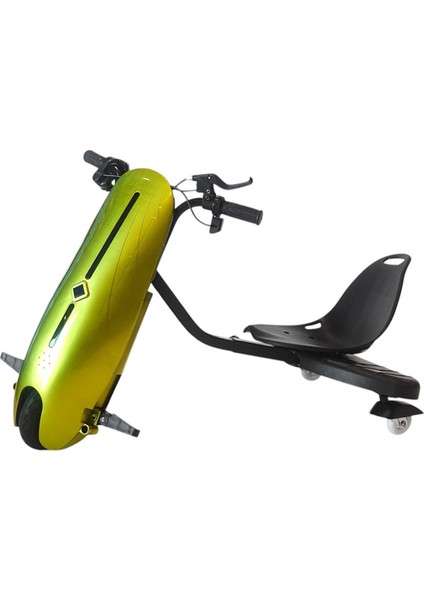Drift Car Street Dance Yeşil Elektrikli Kaykay Scooter