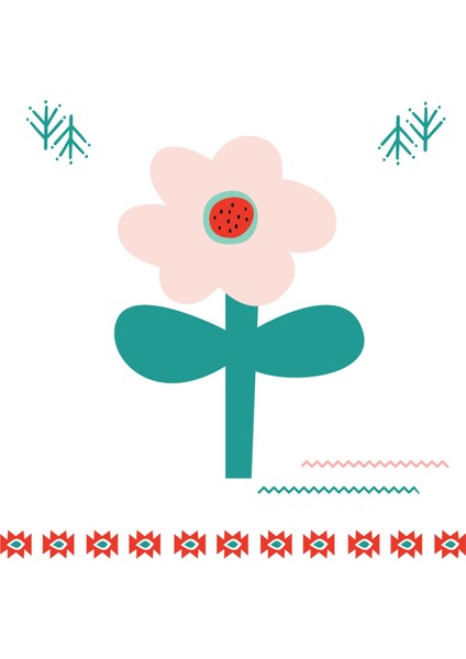 Big Flowers Pembe Çocuk Odası Tavan Aydınlatma fırsatları