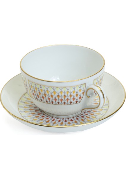 Desenli Porselen Çay Fincanı fiyatları