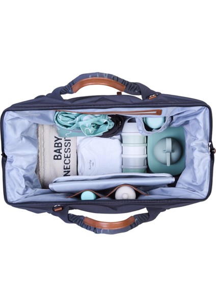Mommy Bag Çanta Urban Koyu Gri Anne Bebek Bakım Çantası
