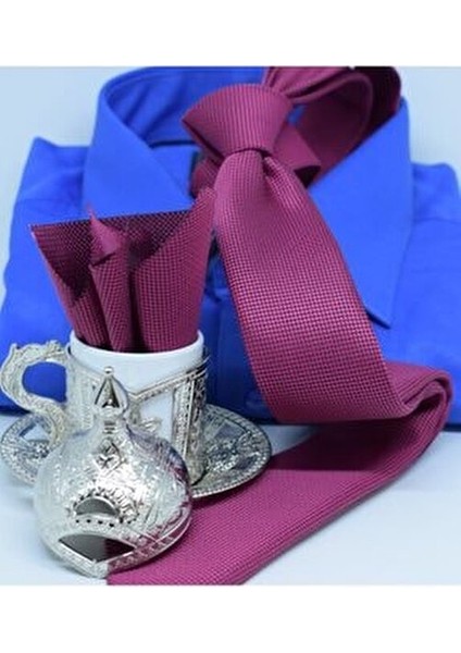 Dokuma Mendilli Kravat