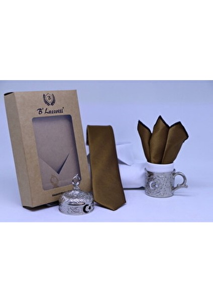 Dokuma Mendilli Kravat