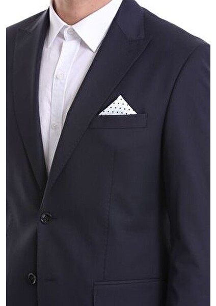 Puantiyeli Tek Mendil Gri modelleri