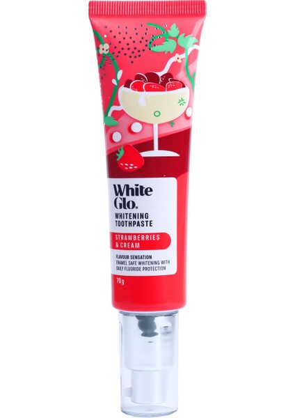 Glutensiz Vegan Çilek ve Krema Aromalı Diş Macunu 70 gr