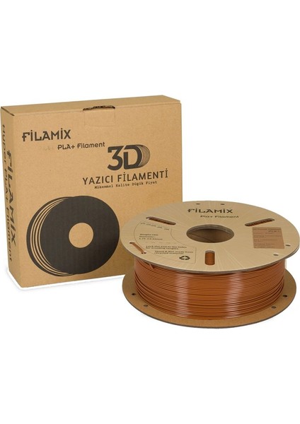 Pla+ Kahverengi Filament 1.75MM 1kg Urhanshop Güvencesiyle