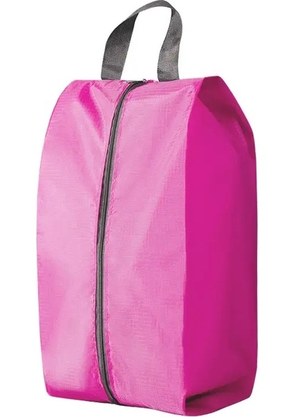 Toz Geçirmez Ayakkabılar Depolama Çantaları Taşınabilir Naylon Ayakkabı Çanta Sağlam Fermuarlı Çantalı Kasa Su Geçirmez Cep Ayakkabıları Organizatör Boyutu: XL-42X24X18CM/RENK: Pembe (Yurt Dışından)