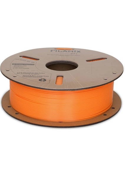 Pla+ Turuncu Filament 1.75MM 1kg Urhanshop Güvencesiyle modelleri