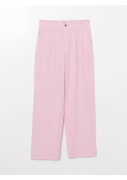 Yeni Sezon Keten Karışımlı Kadın Pileli Pantolon indirimleri