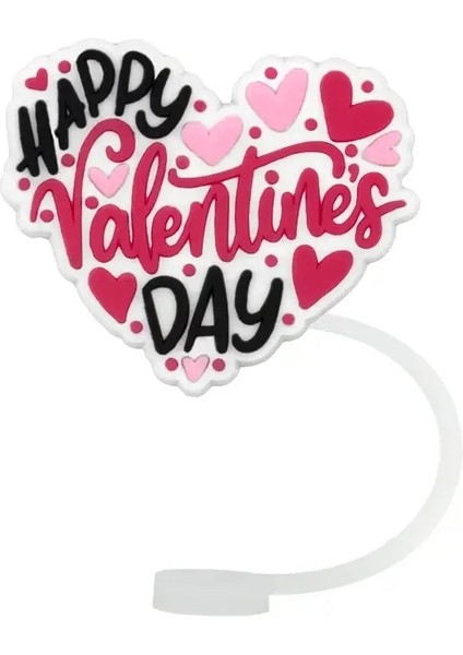 1-30PCS Kalp Saman Kapağı Renkli Aksesuarlar, Tumbler Fincan Için 8mm Silikon Saman Topper, Toz Geçirmez Saman Içme Kapcolor: 17111-38 (Yurt Dışından)