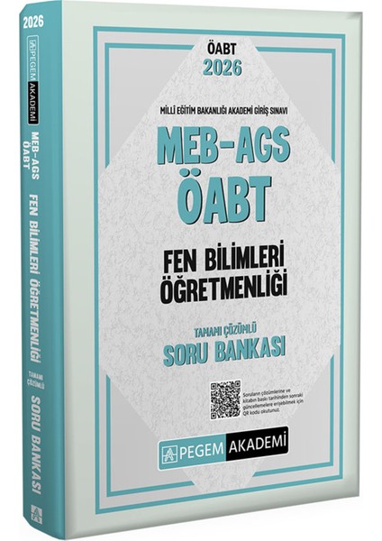 2026 Meb Ags Öabt Fen Bilimleri Öğretmenliği Konu Anlatımlı 4 Kitap-Tamamı Çözümlü Soru Bankası modelleri