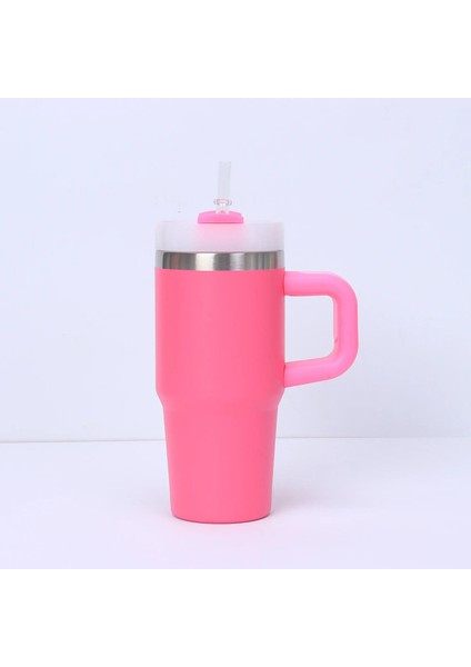 14OZ Mini Paslanmaz Çelik Tumbler Yalıtım Kahve Kahve Kahve Kahve Kahve Kahve Kahve Kupası Hediyeler Için Samanlı Vakum Şişeleri Şişe Kupa Kapasite: 14OZ/RENK: Mavi (Yurt Dışından)