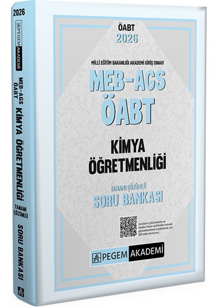 2026 Meb Ags Öabt Kimya Öğretmenliği Konu Anlatımı-Tamamı Çözümlü Soru Bankası-3 Deneme Hediye fiyatları
