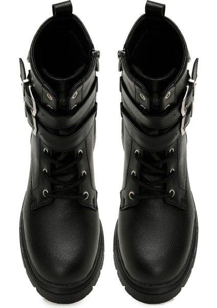 Rova 5pr Siyah Kadın Biker Bot