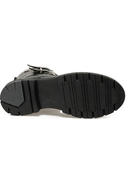 Rova 5pr Siyah Kadın Biker Bot