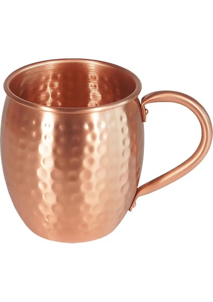 % 100 Bakır Moskova Katır Kupa Dalı Bakır Bira Kurı 350ML Kahve Kupa Süt Fincanı Saf Bakır Fincan Içecek: Katı Bakır Fincan-1pc/kapasite: 350ML (Yurt Dışından)