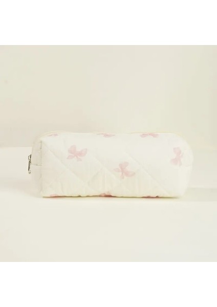 Kapitone Pamuk Kalem Kılıfı Mini Makyaj Fırça Depolama Çantası Küçük Çiçek Taşınabilir Sevimli Çiçek Öğrenci Kalan Kılıfları Kız Rengi: 9 (Yurt Dışından)