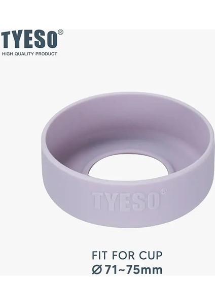 600ML Tyeso Tumbler Termos Kahve Kupa Kupa Paslanmaz Çelik Yalıtımlı Şişe Sızdıran Termos Çift Duvar Cafe Kupa Vakum Şişesi Karkaklık: 600ML/RENK: TS71-COASTER-PURPLE (Yurt Dışından)