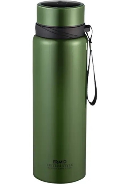 1000ML Termal Soğuk Su Sıcak Su Şişesi Tutma Termos Şişeleri Paslanmaz Çelik Termos Su Çayı Kahve Vakum Şişesi Içki Kapasitesi Kapasite: 1000ML/RENK: Sıradan Kapak (Yurt Dışından)