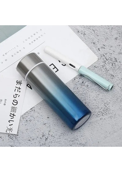 150ML Mini Termos Şişe Kahve Vakum Şenlikleri Kupa Küçük Kapasite Taşınabilir Paslanmaz Çelik Seyahat Içecek Su Şişesi Termosescapacity: 150ML/RENK: Mavi B (Yurt Dışından)