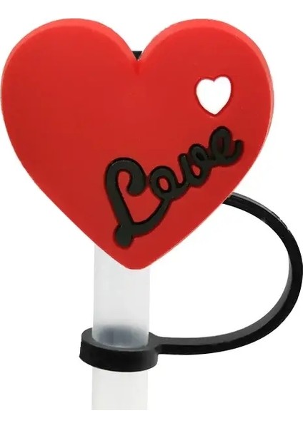 1-30PCS Kalp Saman Kapağı Renkli Aksesuarlar, Dak Fincan Için 8mm Silikon Saman Topper, Toz Geçirmez Saman Kapağı Renk: 1703-22 (Yurt Dışından)