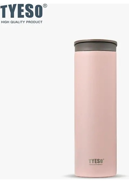 Tyeso Ins Style Termos Şişe Paslanmaz Çelik Araç Termal Kupa Spor Su Şişeleri Soğuk ve Sıcak Taşınabilir Seyahat Kupası Kapasite: 500ML/RENK: Sakura Pembesi (Yurt Dışından)