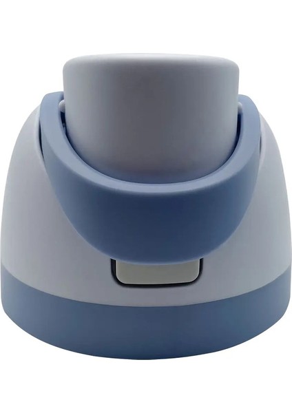 Owala Için Bir Düğme Su Şişesi Üst Kapağı Kapak Su Şişesi Üst Kapağı Su Sızıntısı Yok Owala Freesip Şişe Renk: Gök Mavisi Kapak (Yurt Dışından)