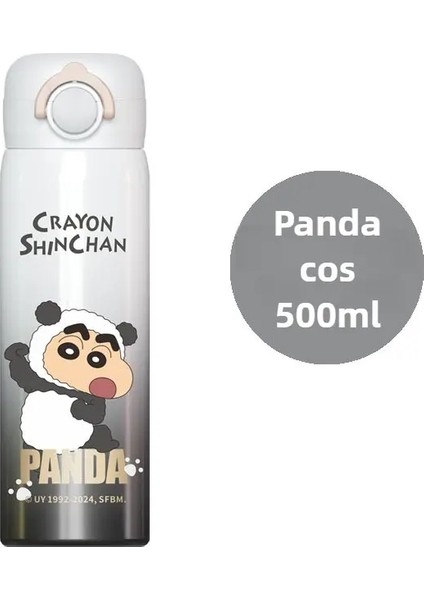 500ML Crayon Shin-Chan Çocukların Sihirli Termos Kupası Taşınabilir Tapı Paslanmaz Çelik Su Kupası Açık Hava Spor Seyahati Kettlecapacity: 500ML/RENK: Heı (Yurt Dışından)