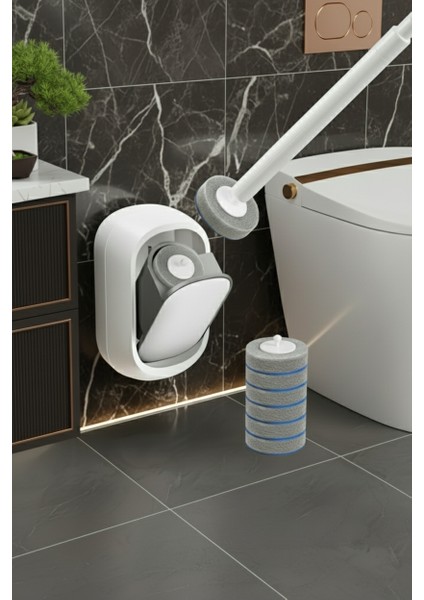 Tuvalet Fırçası -Yeni Nasel Banyo Fırçası, Klozet & Hijyenik Fırçası, Wc Fırça, Çok Amaçlı