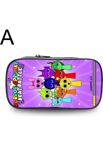 Inanılmaz Için Kalem Kılıfı Kırtasiye Kutusu Sprunki Kawaii Anime Figür Çanta Korku Oyunu Karakter Kalıp Koşul Kılıfı Öğrenci Kid Hediyesi: C (Yurt Dışından)