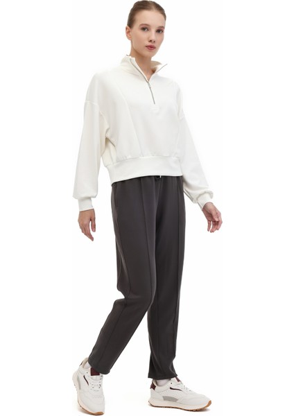 Wl Denıl Yog1-9 5pr Ekru Kadın Sweatshirt